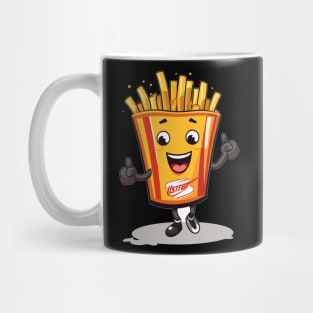 kawaii french fries T-Shirt cute potatofood funny Mug